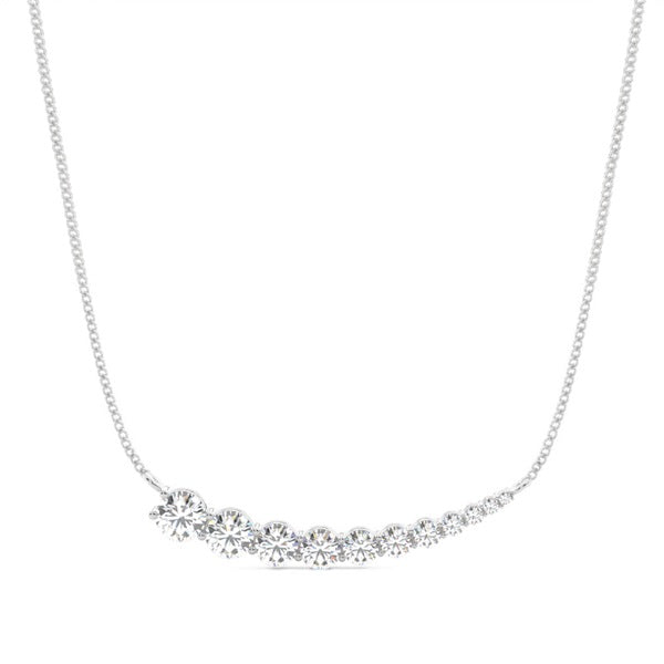 Prong Setting Diamond Designer Necklace