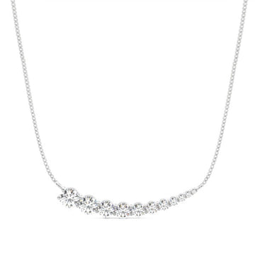 Prong Setting Diamond Designer Necklace