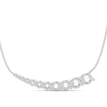 Prong Setting Diamond Designer Necklace