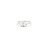 Pear and Emerald Toi Et Moit in 10K White Gold Lab Grown Diamond Ring in Hong Kong
