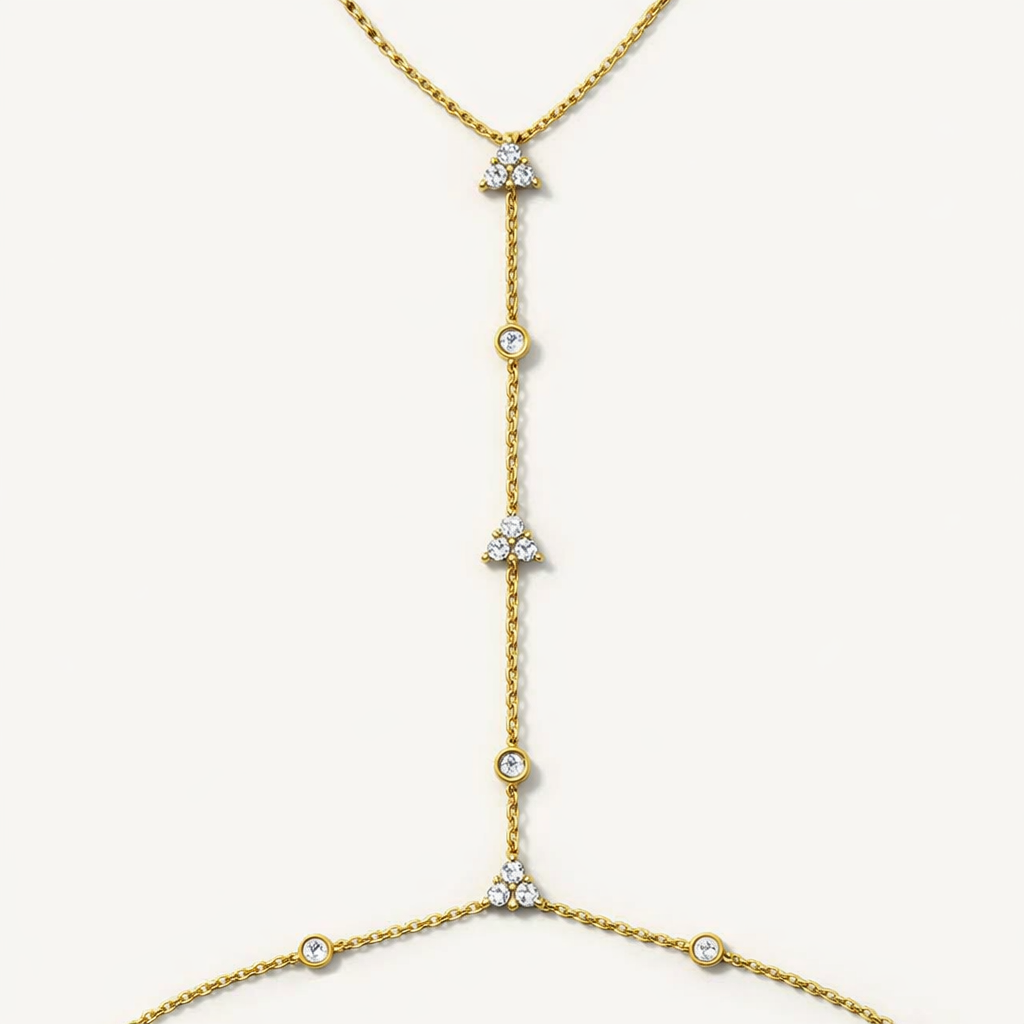 14KY_Hand_Chain_Bracelet_with_Lab_Grown_Diamonds made in HK