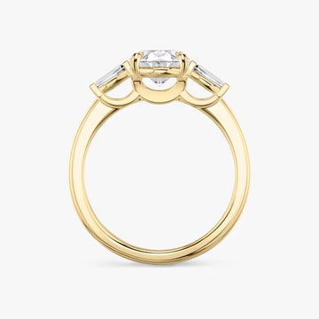 The Three Stone Oval Engagement Ring