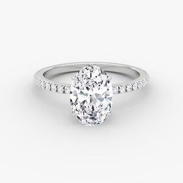 The Signature Oval Engagement Ring