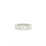 Emerald Eternity Lab Grown Diamond Ring