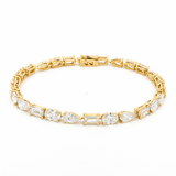Fancy Lab-Grown Diamond Yellow Gold Tennis Bracelet by By Angi, lab-grown diamond jeweller in Tsim Sha Tsui Hong Kong | TST HK Fine Jewellery 
By Angi 尖沙咀人造鑽石珠寶 - Fancy Lab Diamond Tennis 手鏈 | 香港TST求婚鑽石首飾