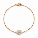 Oval Bezel Lab Grown Diamond Chain Bracelet with Rose Gold by By Angi, lab-grown diamond jeweller in Tsim Sha Tsui Hong Kong | TST HK Fine Jewellery
By Angi 尖沙咀人造鑽石珠寶 - Oval Bezel Lab Grown Diamond Chain Bracelet 橢圓形包邊實驗室培育鑽石鏈手鍊玫瑰金 | 香港TST人造鑽石lab diamond首飾 求婚戒指
