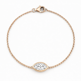 Marquise Lab Grown Diamond Chain Bracelet with Rose Gold by By Angi, lab-grown diamond jeweller in Tsim Sha Tsui Hong Kong | TST HK Fine Jewellery
By Angi 尖沙咀人造鑽石珠寶 - Marquise Lab Grown Diamond Chain Bracelet 侯爵夫人形實驗室培育鑽石鏈手鍊玫瑰金 | 香港TST人造鑽石lab diamond首飾 求婚戒指