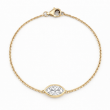 Marquise Lab Grown Diamond Chain Bracelet with Yellow Gold by By Angi, lab-grown diamond jeweller in Tsim Sha Tsui Hong Kong | TST HK Fine Jewellery
By Angi 尖沙咀人造鑽石珠寶 - Marquise Lab Grown Diamond Chain Bracelet 侯爵夫人形實驗室培育鑽石鏈手鍊黃金 | 香港TST人造鑽石lab diamond首飾 求婚戒指