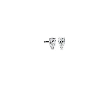 Lab Grown Diamond Pear Cut Stud Earrings