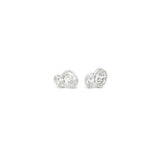 Oval Toi Et Moi Bezel Lab Grown Diamond Stud - Lab Grown Diamond earrings - By Angi Showroom in Hong Kong TST/Tsim Sha Tsui 
- 鑽石耳環 - 培育鑽石  - By Angi 香港尖沙咀展示店 