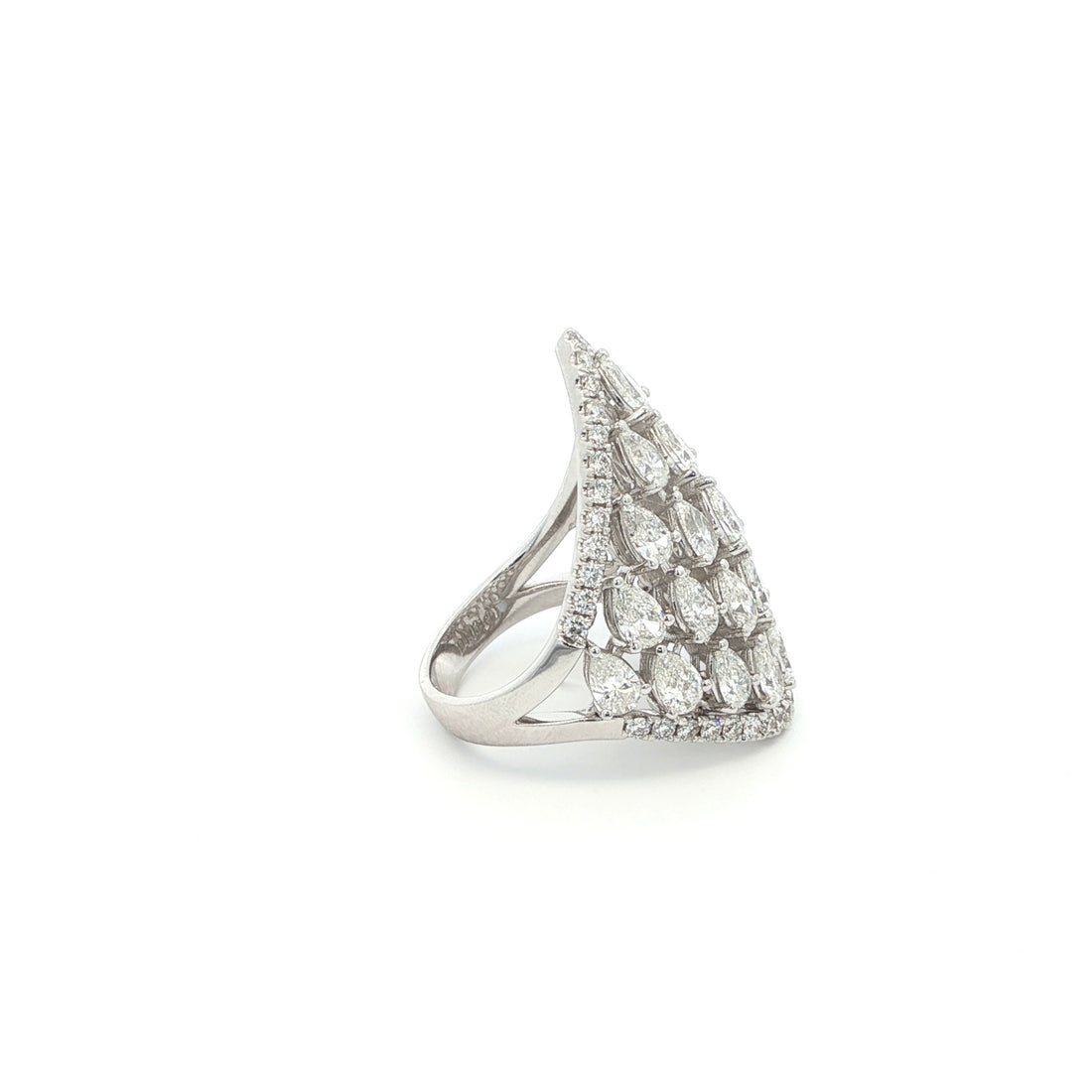 Teardrop Pear Lab Grown Diamond Ring