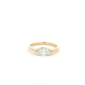marquise lab grown diamond ring east west