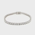 18K White Gold Brilliant Round-Cut Lab-Grown Diamond Tennis Bracelet 

This 18K White Gold is the ultimate classic—endless rounds of brilliant-cut diamonds set in a seamless flow of sparkle. Perfect for those who appreciate timeless elegance with effortless versatility.
