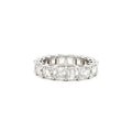 18K_White_Gold_Asscher_Lab_Grown_Diamond_Ring_Eternity

This 18K White Gold eternity ring embodies timeless sophistication, showcasing expertly step-cut Asscher diamonds. The seamless design ensures continuous sparkle and a luxurious feel, making it a perfect symbol of everlasting commitment and refined style.