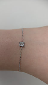 Asscher Bezel Lab Grown Diamond