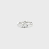Emerald & Pear Toi Et Moi Lab Grown Diamond Ring