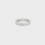 Oval Lab Grown Diamond Eternity Ring